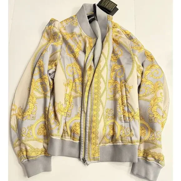 Versace La Coupe Des Dieux Blouson Jacket 48 US (58 Euro) 1016249 Italy NWT